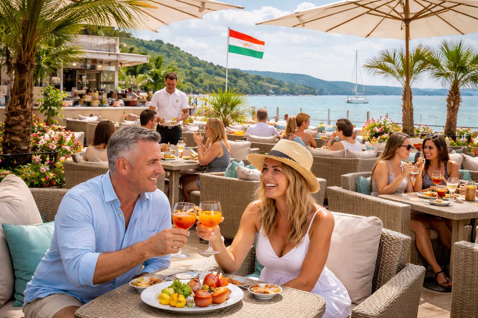 Balatonufer in Gyenesdiás